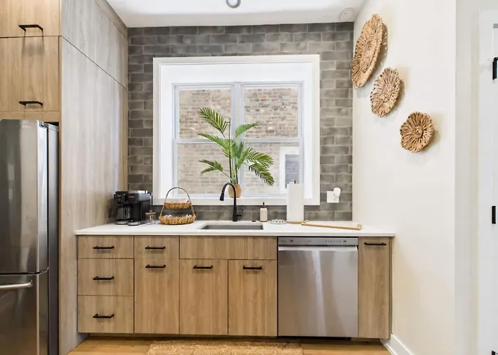 Modern Zen Retreat Mins From Downtown Appartement