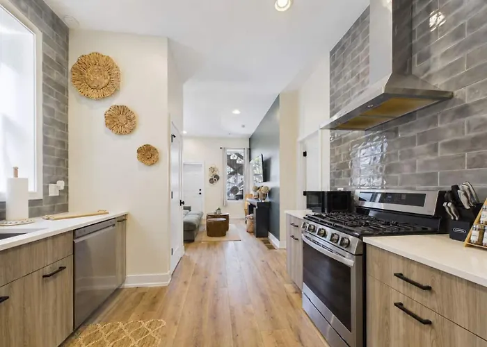 Appartement Modern Zen Retreat Mins From Downtown Chicago